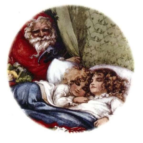 S.2888 Joulupukki ja nukkuvat lapset (P.820)