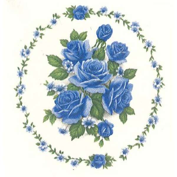 Sini-Ruusut + ornamentti s. 8122 (52)