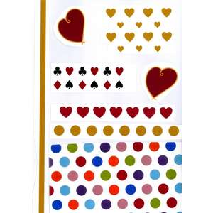  Koristeet, Sydämet, Pallot, Nauhat,+arkit